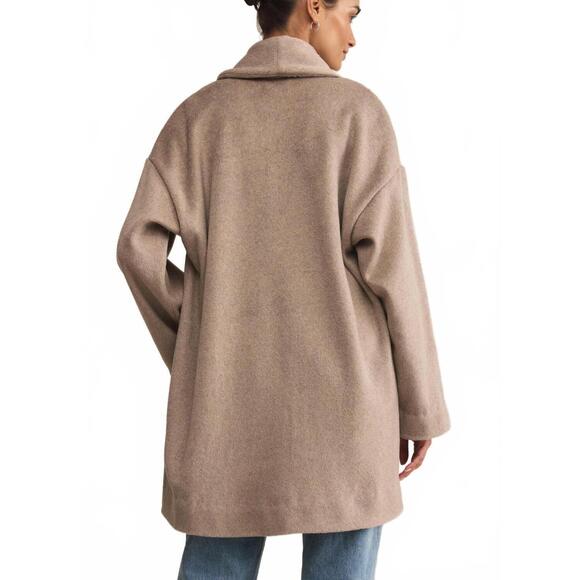 NEW Z SUPPLY lennon heathered coat in smokey - Picture 4 of 4